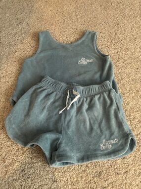 Youth Zara matching set active wear size 9 kids good summer